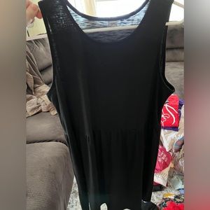 Large Old Navy Black Dress